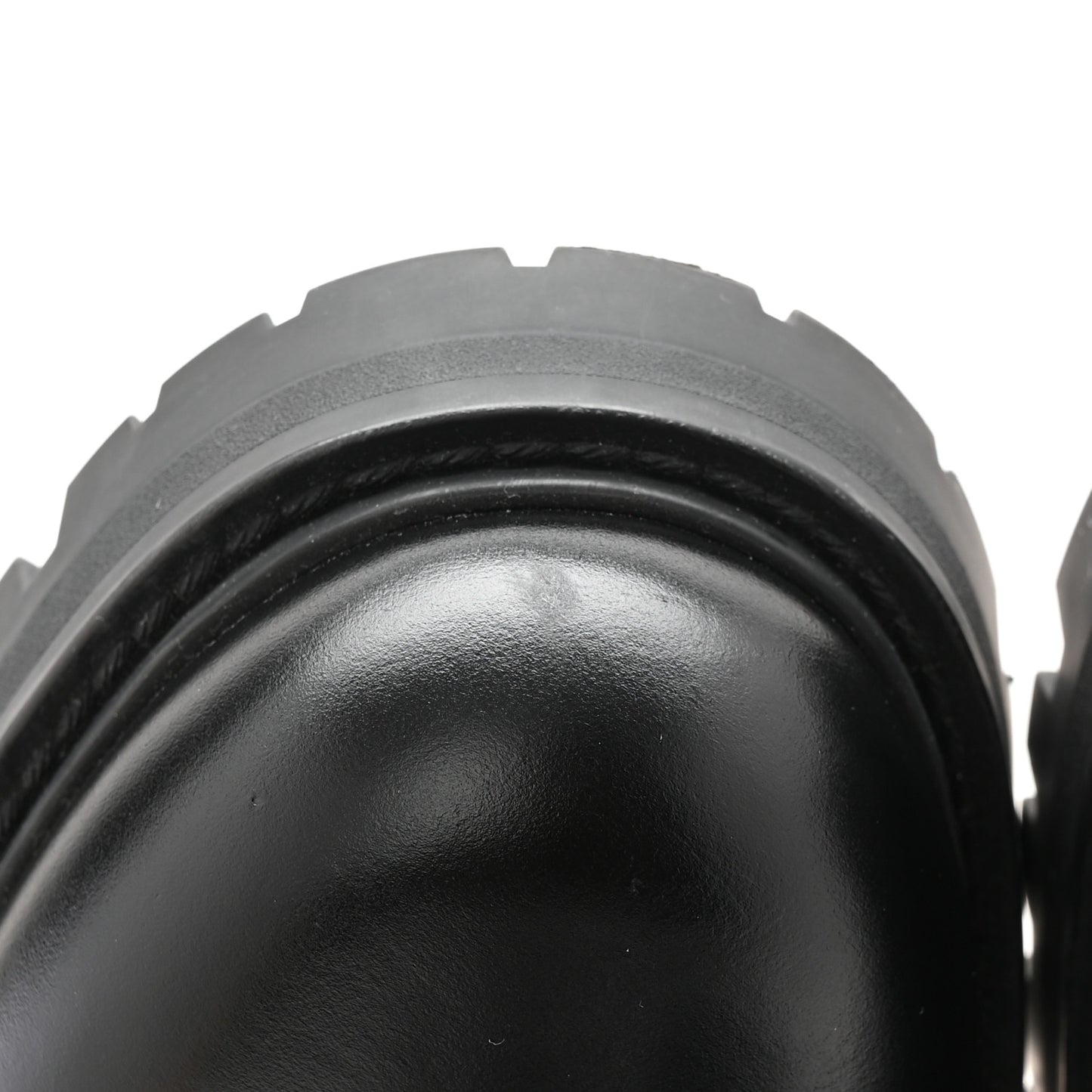 Calfskin Furr Stretch D-Fight Ankle Boots 39.5 Black