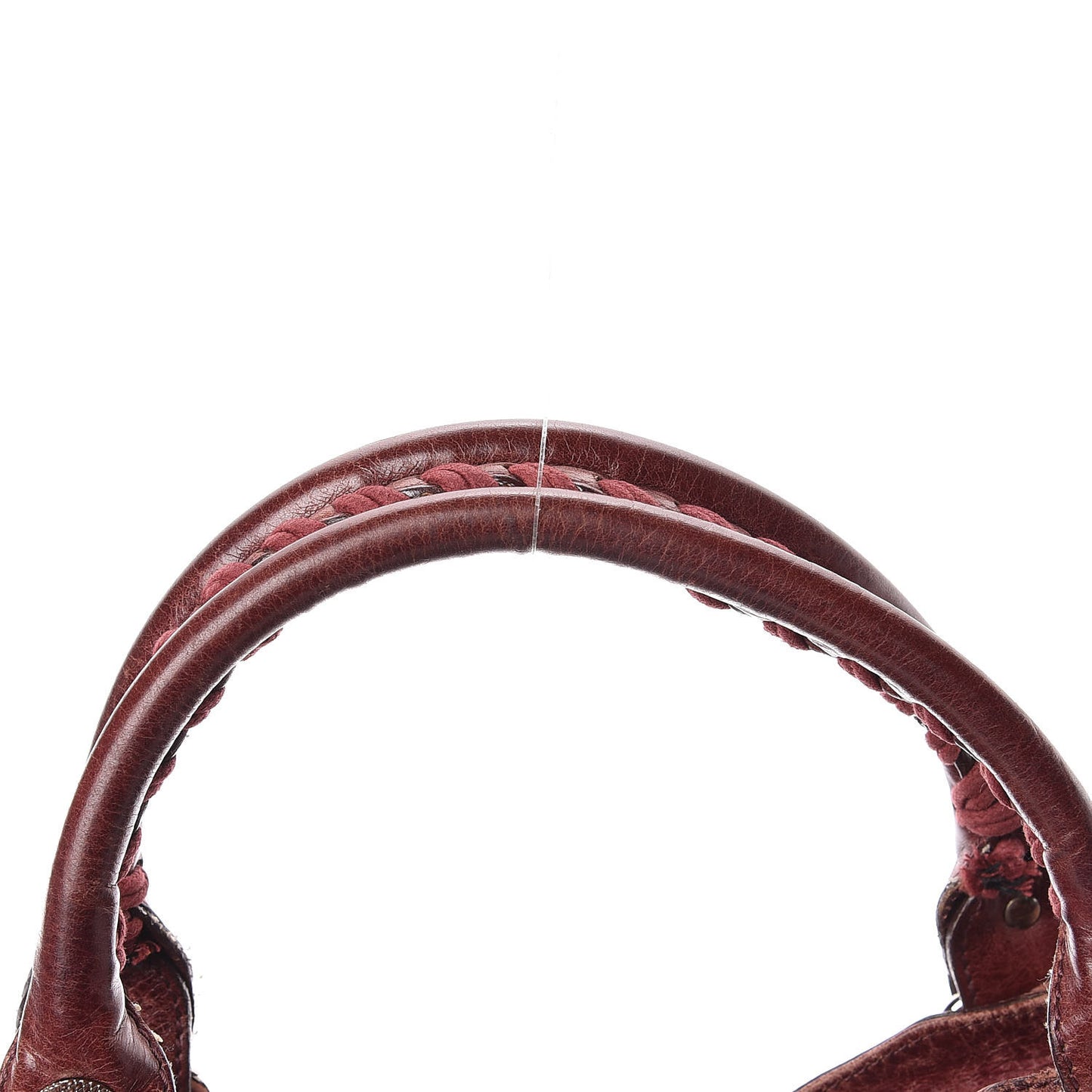 Agneau Giant 21 Silver Hardware City Dark Wine