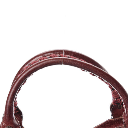 Balenciaga Agneau Giant 21 Silver Hardware City Dark Wine 18 of 20