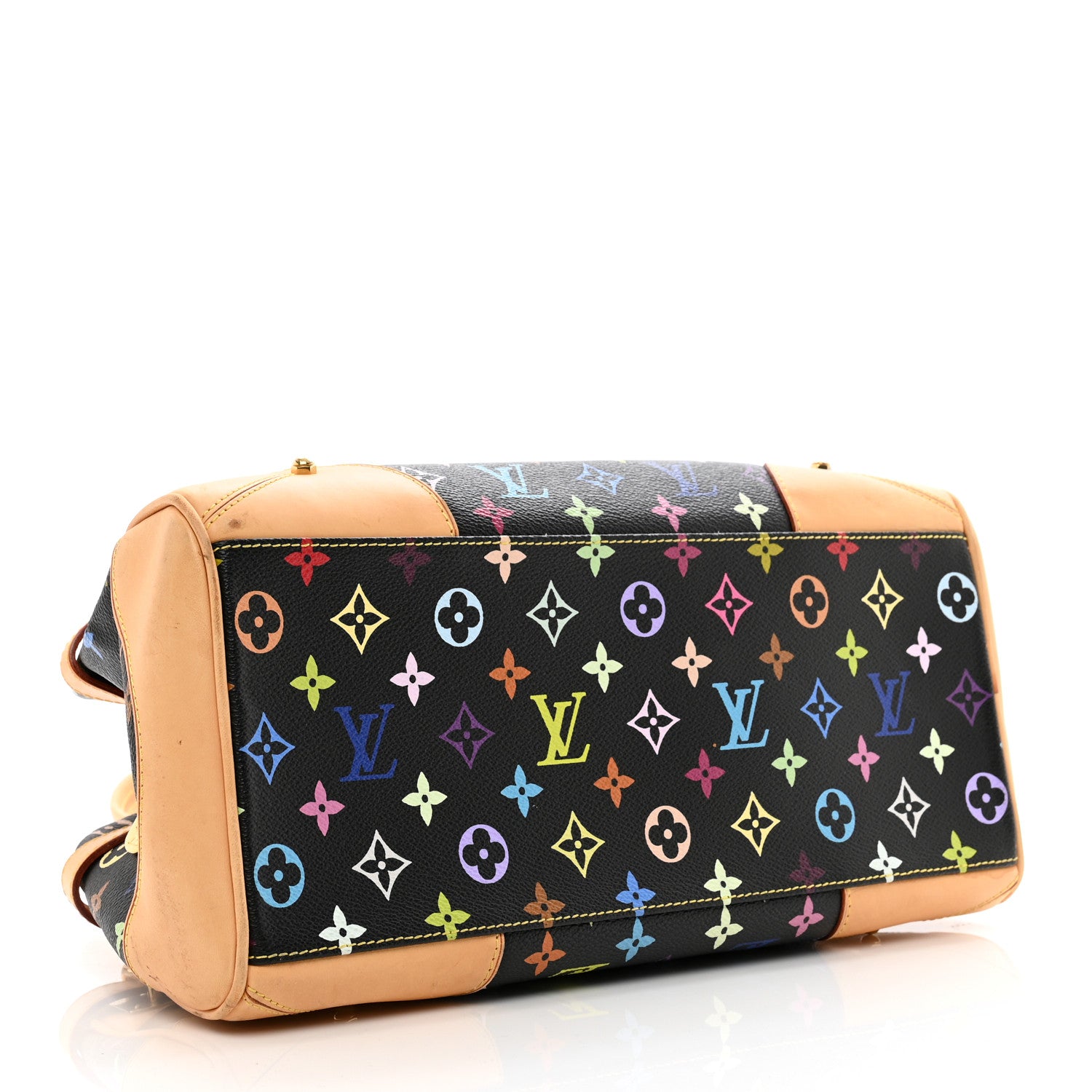 Louis Vuitton Monogram Multicolor Claudia Black 4 of 10