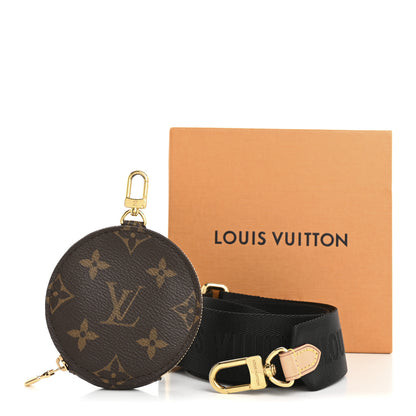 Louis Vuitton Monogram Multi Pochette Accessories Bandouliere Shoulder Strap Black 9 of 9