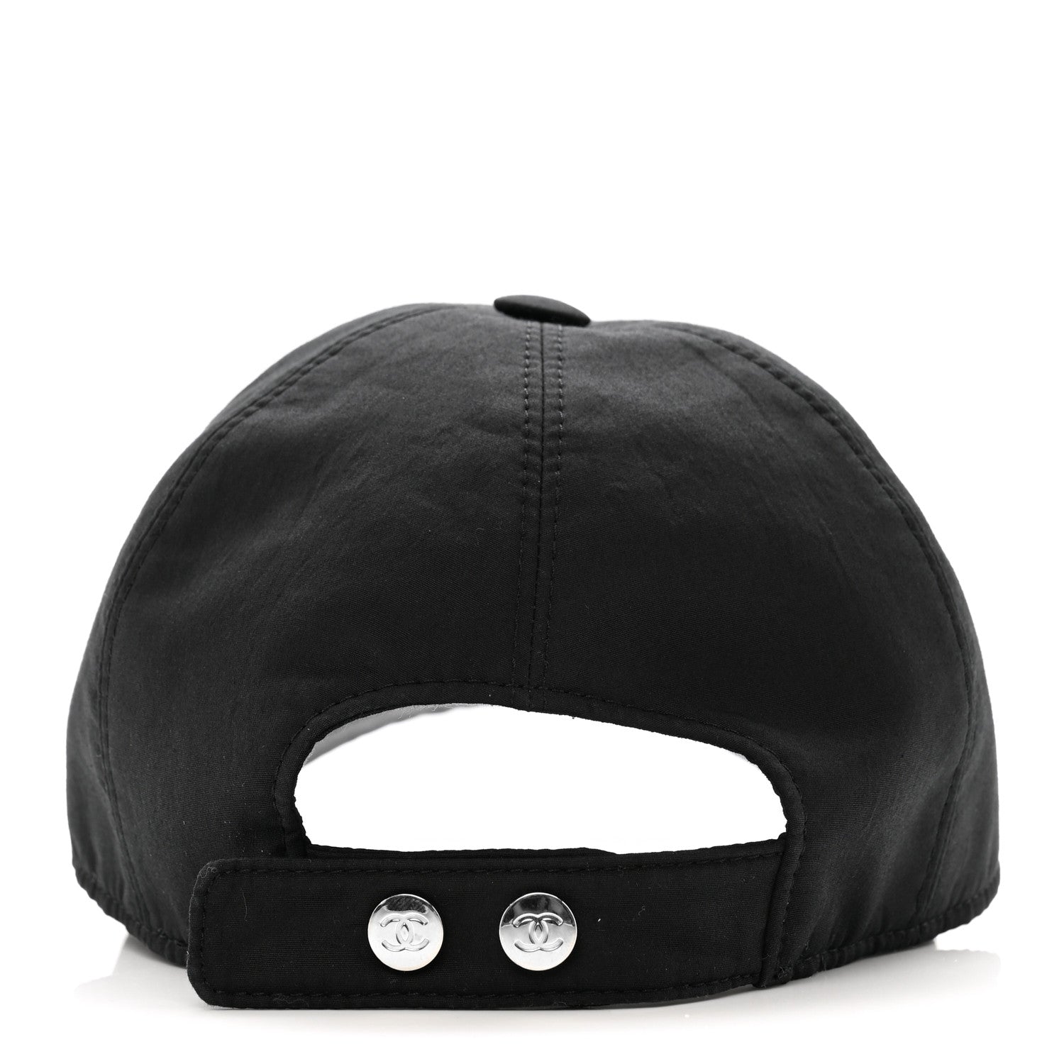 Chanel Cotton CC Cap Hat Black 5 of 9