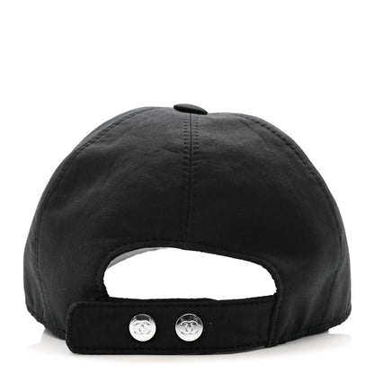 Chanel Cotton CC Cap Hat Black 5 of 9