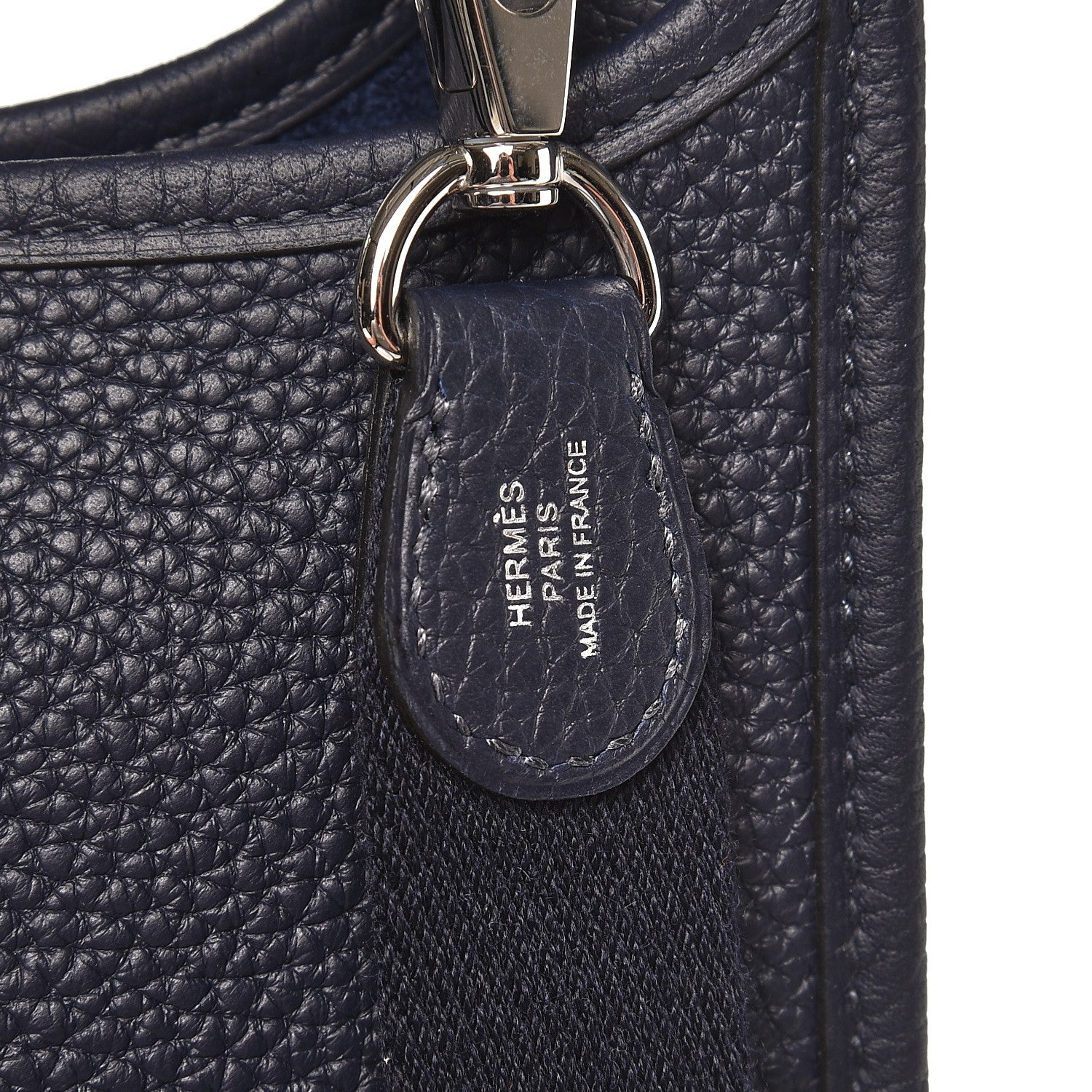 Hermes Taurillon Clemence Amazone Evelyne TPM Bleu Nuit 8 of 9