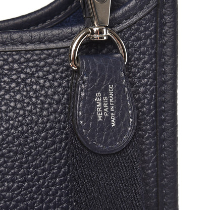 Hermes Taurillon Clemence Amazone Evelyne TPM Bleu Nuit 8 of 9