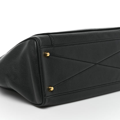 Marc Jacobs Grained Calfskin Empire City Tote Black 8 of 11