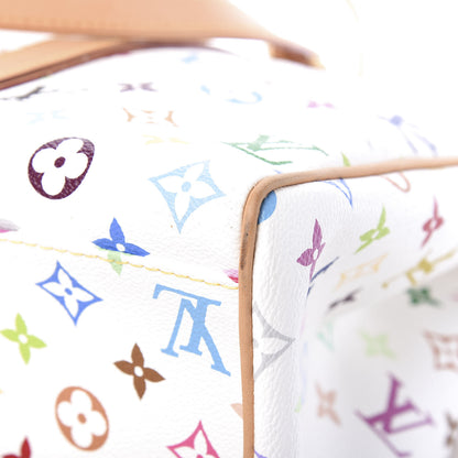 Louis Vuitton Monogram Multicolor Aurelia GM White 11 of 13
