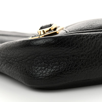 Balenciaga Chevre Gold Metallic Edge Hardware Hip Black 9 of 12
