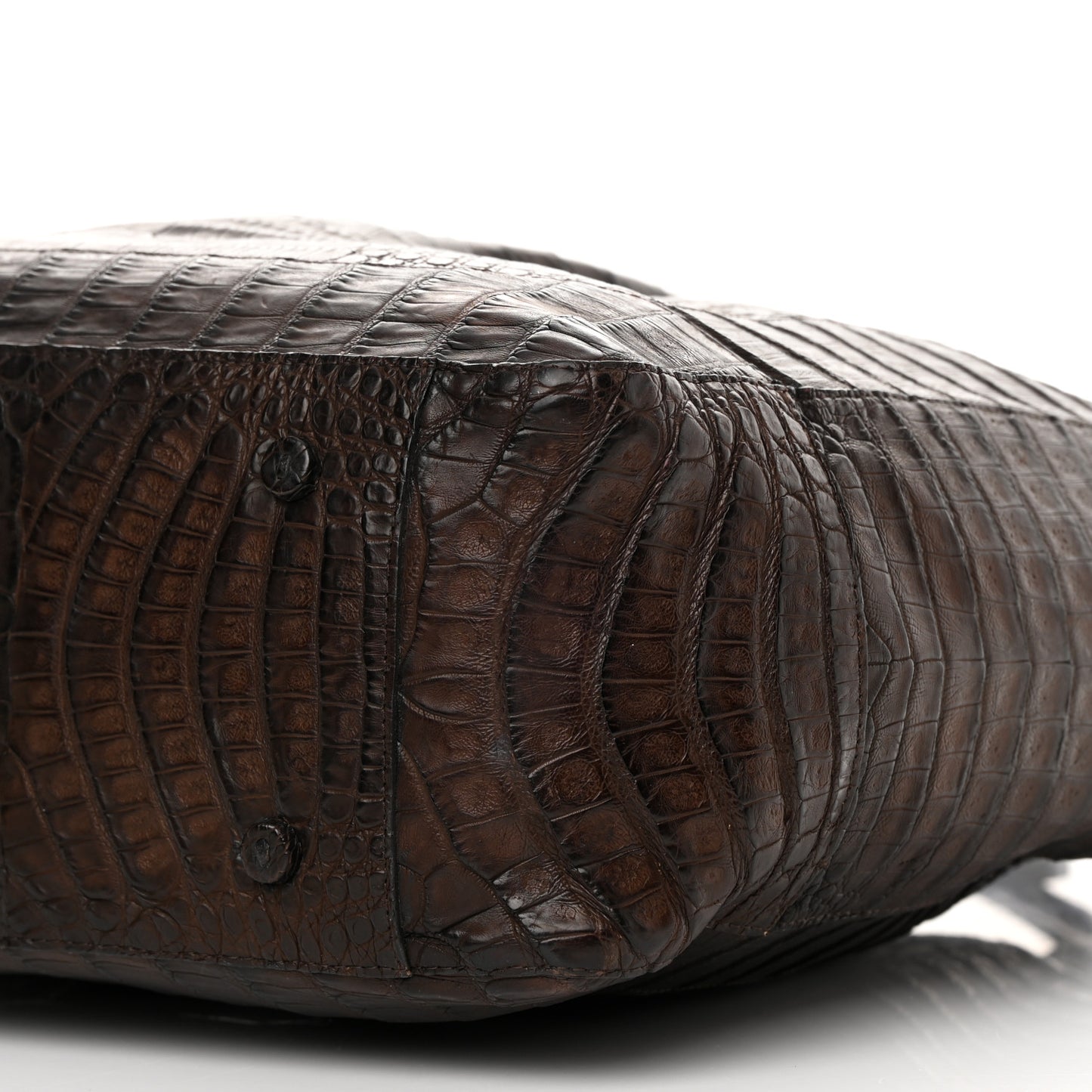 Crocodile Tote Brown