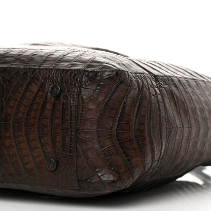 Nancy Gonzalez Crocodile Tote Brown 10 of 15