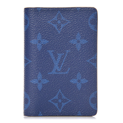 Louis Vuitton Monogram Taiga Pocket Organizer Cobalt 1 of 8