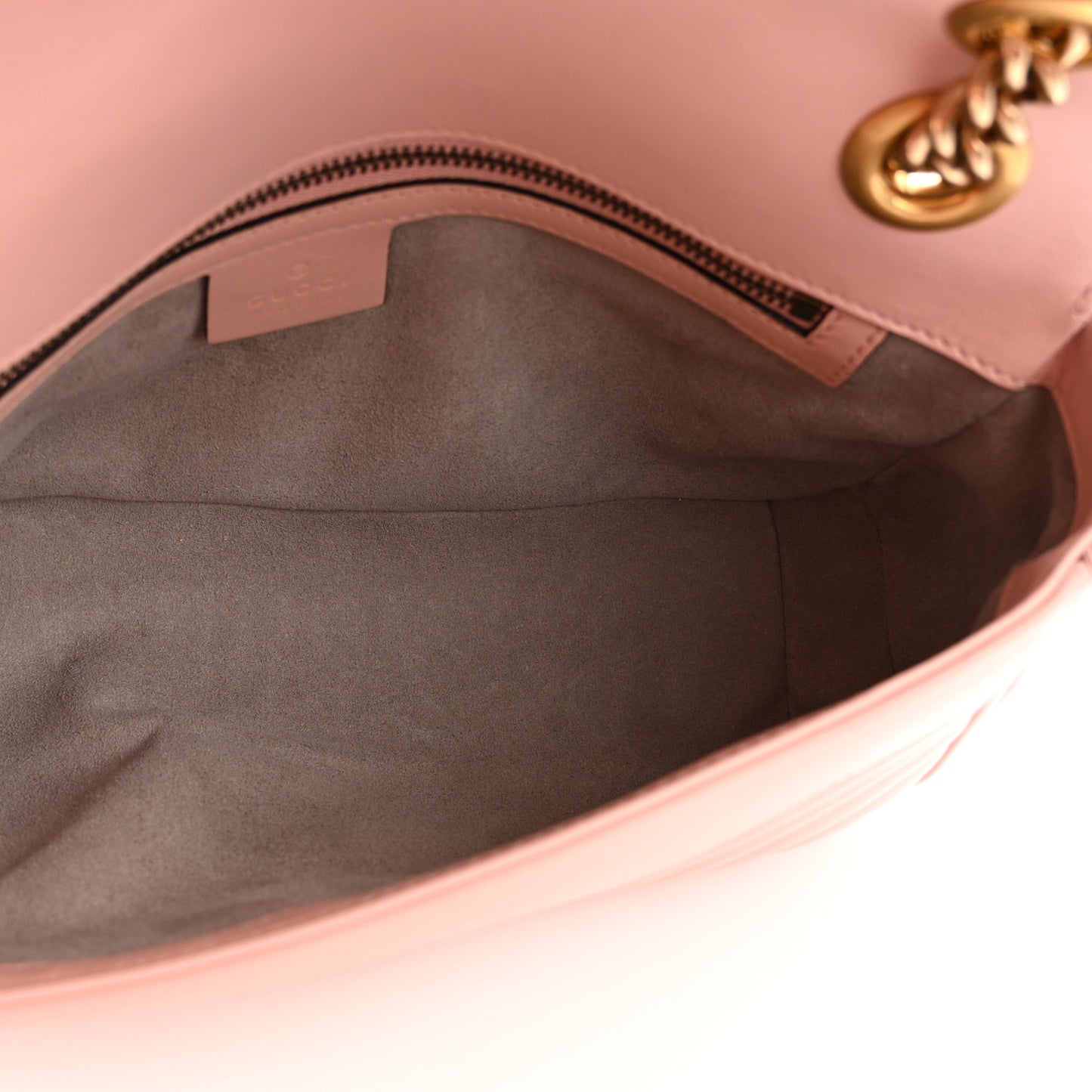 Calfskin Matelasse Small GG Marmont Shoulder Bag Perfect Pink