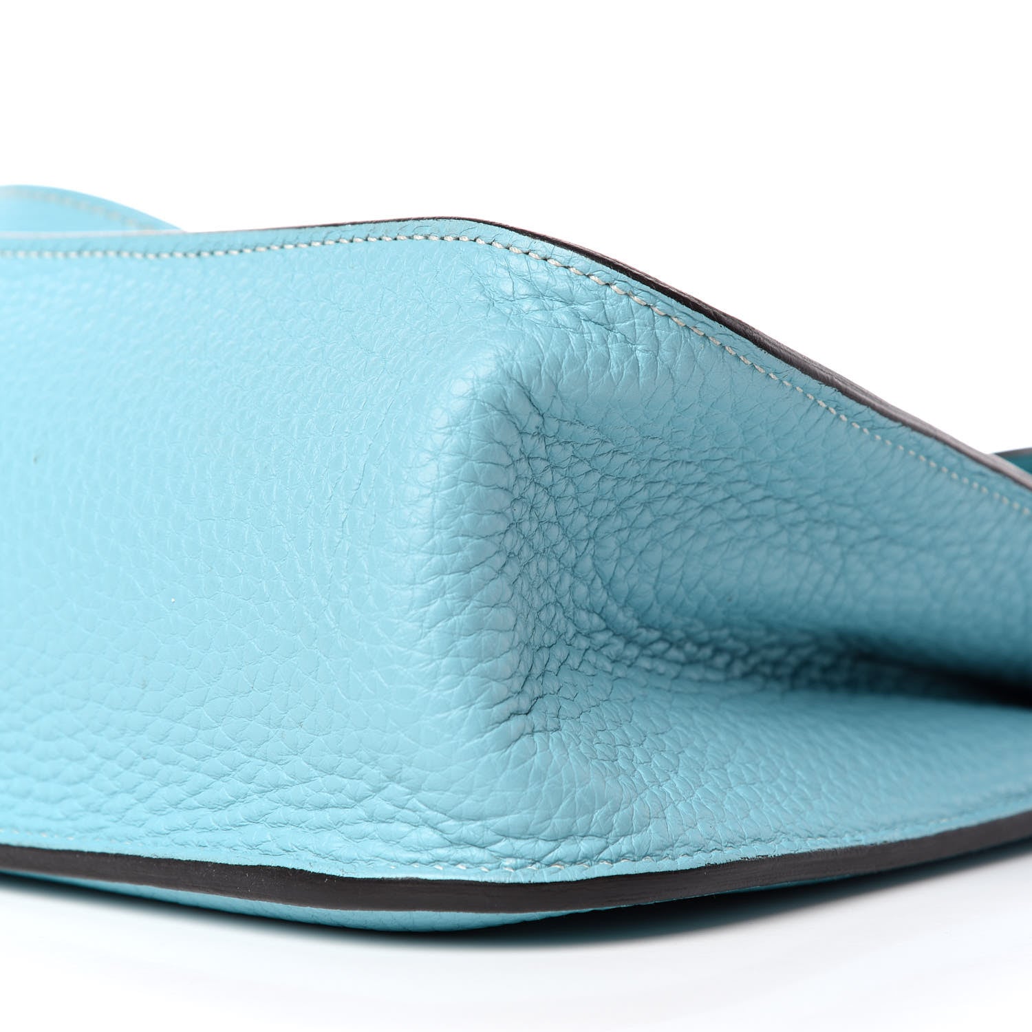 Hermes Taurillon Clemence Halzan 31 Bleu Atoll 7 of 10