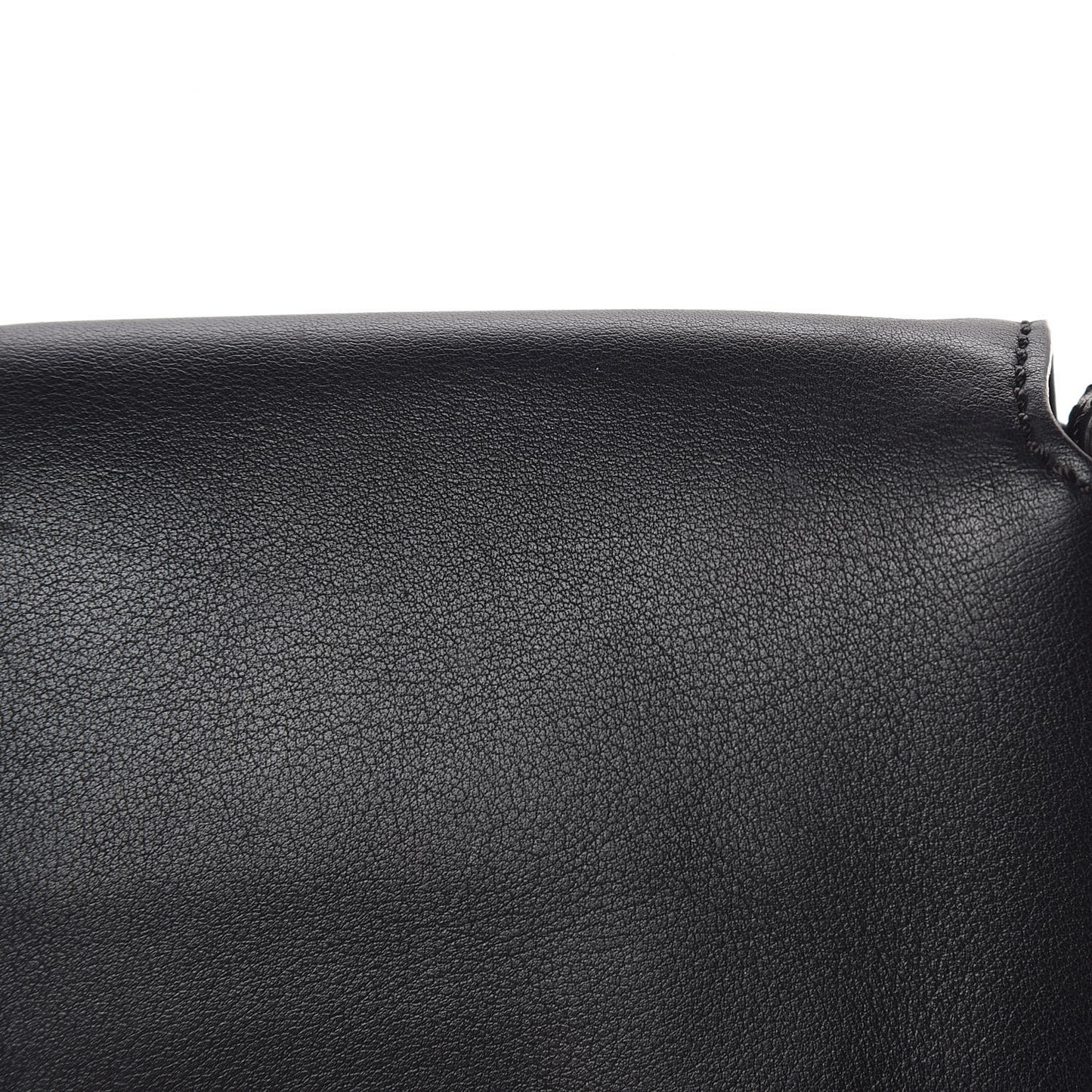 Vitello Dolce Lace Up Baguette Black