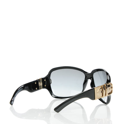 Gucci Gold Buckle Sunglasses 2591 S Black 3 of 6