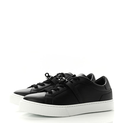 Hermes Calfskin Day Sneakers 37 Black 3 of 9