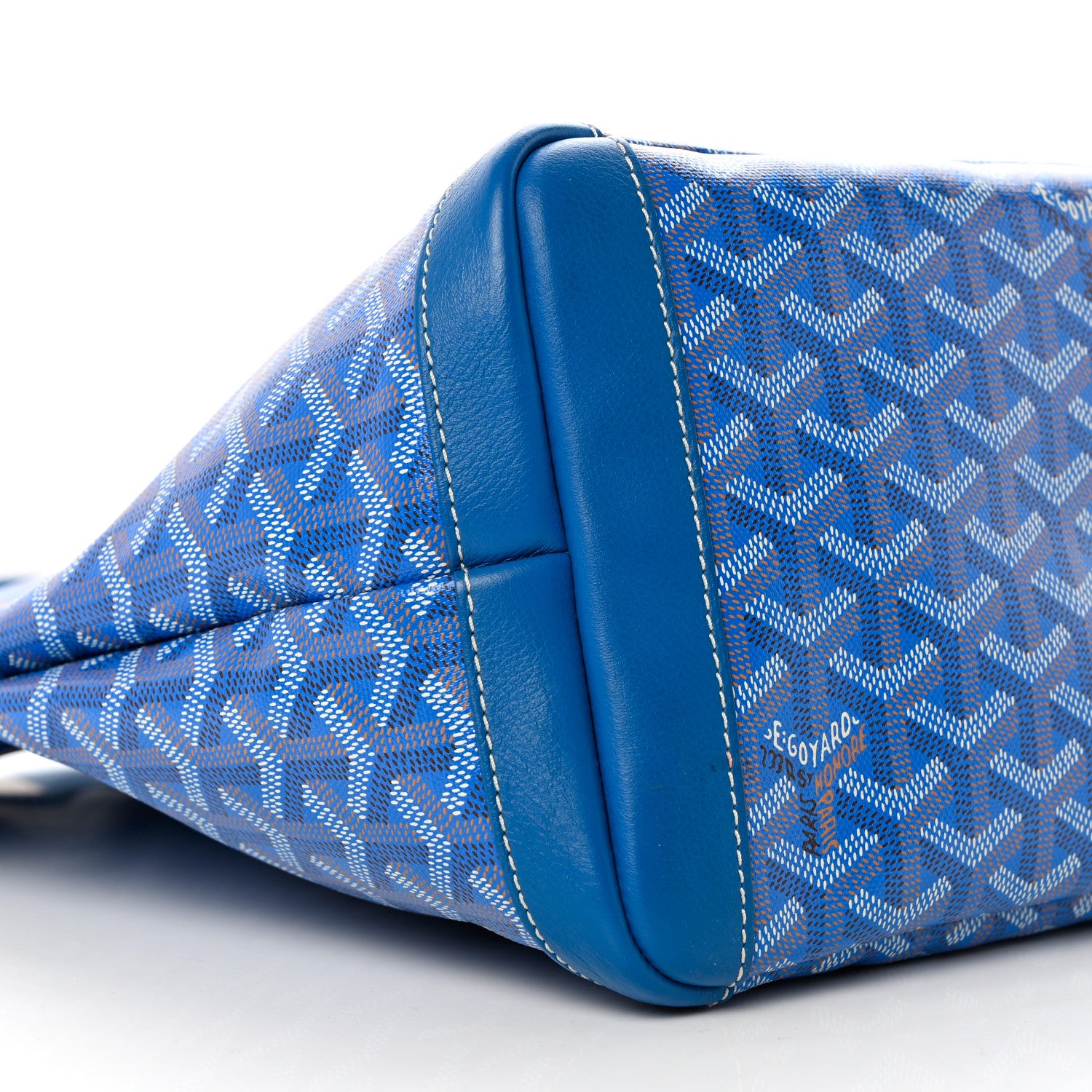 Goyard Goyardine Artois MM Blue 7 of 10