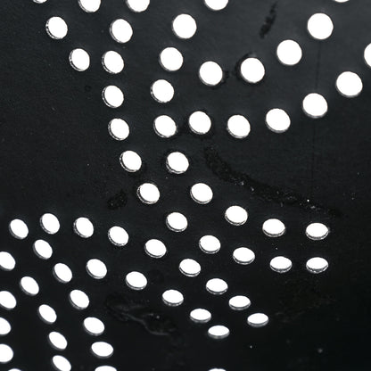 Chanel Patent Perforated CC Handle Bag Black 13 of 15