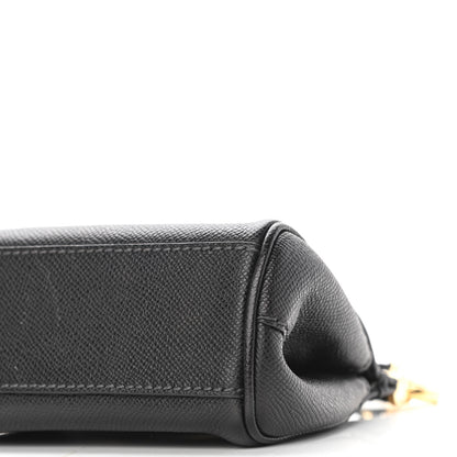 Dolce & Gabbana Dauphine Mini Miss Sicily Satchel Black 9 of 9