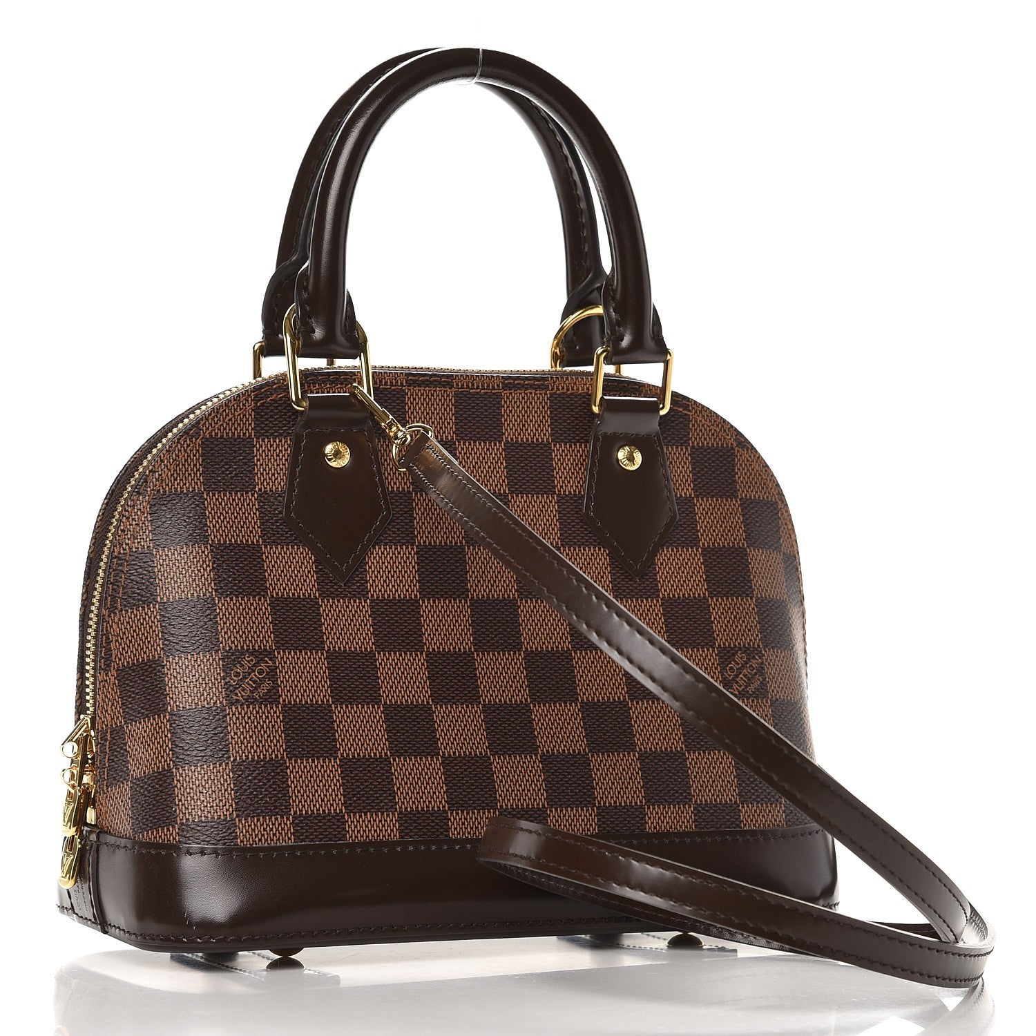 Louis Vuitton Damier Ebene Alma BB 3 of 9