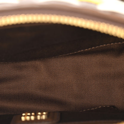 Miu Miu Woven Calfskin Small Beau Top Handle Bag Acero Sole Talco 5 of 9