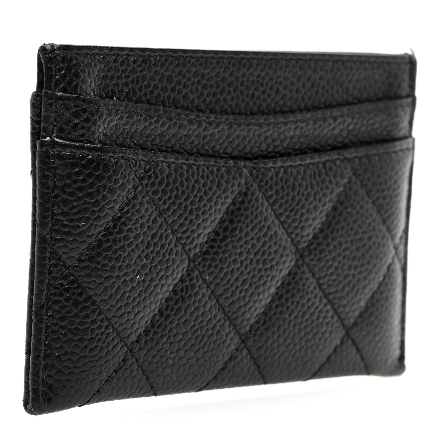 Chanel Caviar Quilted Card Holder Black 3 of 8