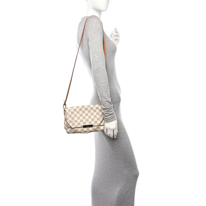 Louis Vuitton Damier Azur Favorite MM 2 of 21