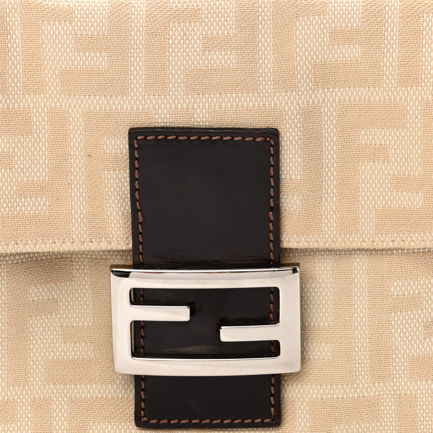 Fendi Zucca Baguette Beige 7 of 10