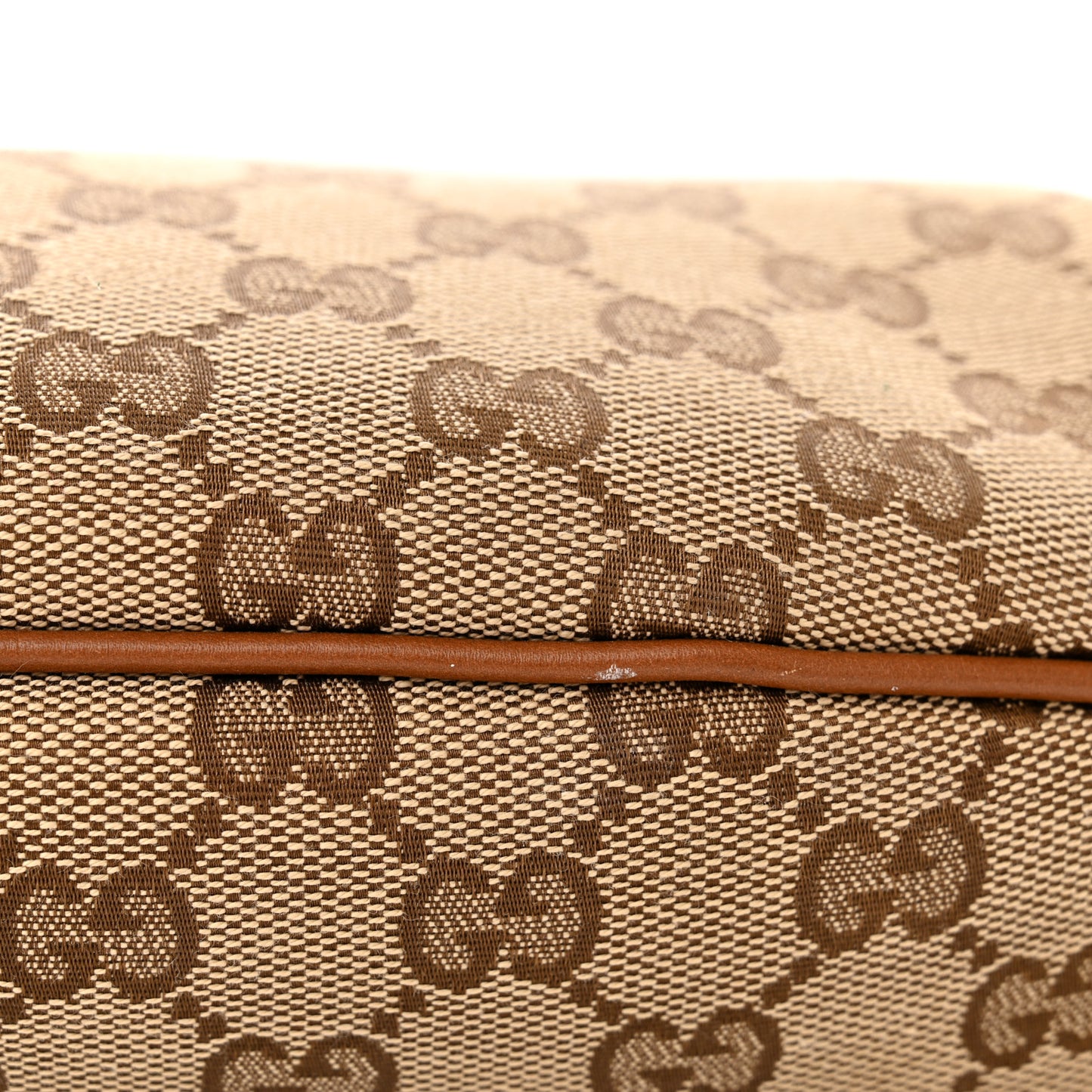 Monogram Medium Half Moon Hobo Brown