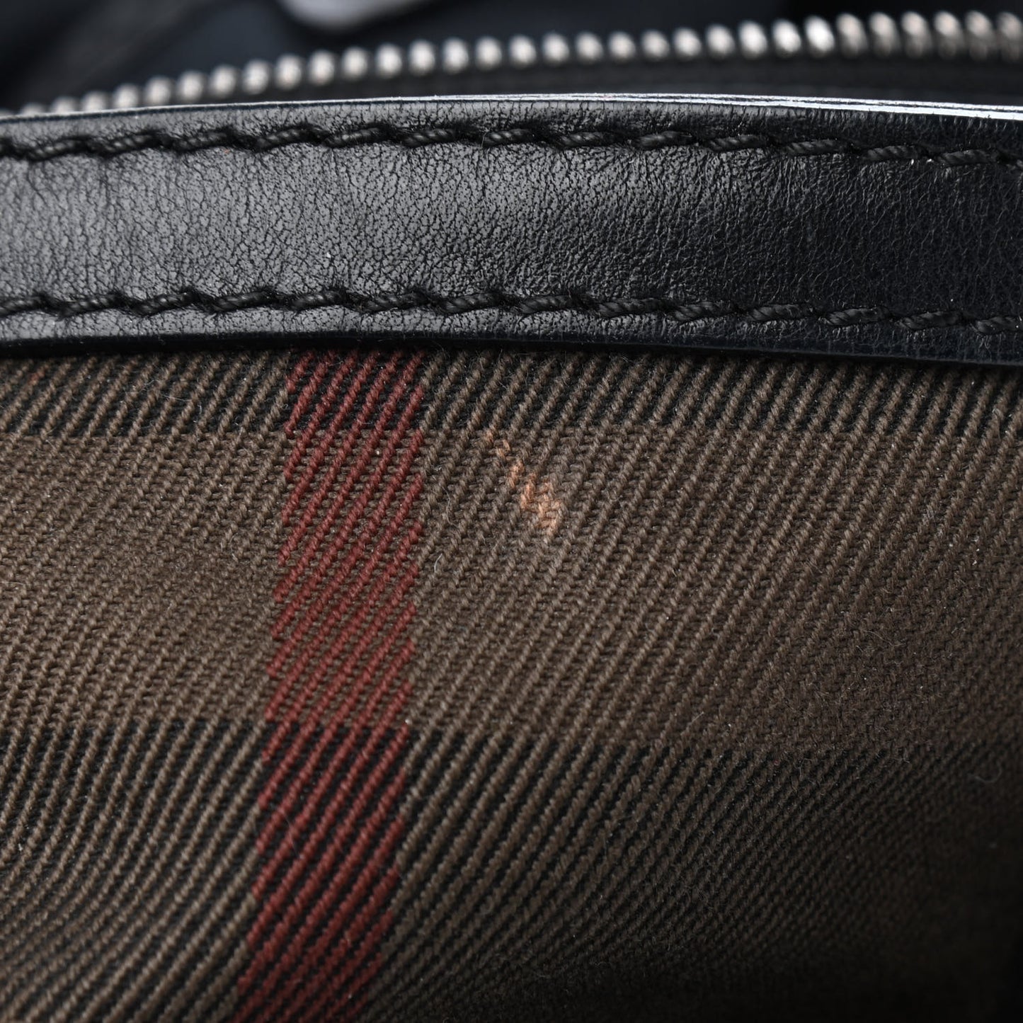 Calfskin House Check Medium Brecon Tote Black