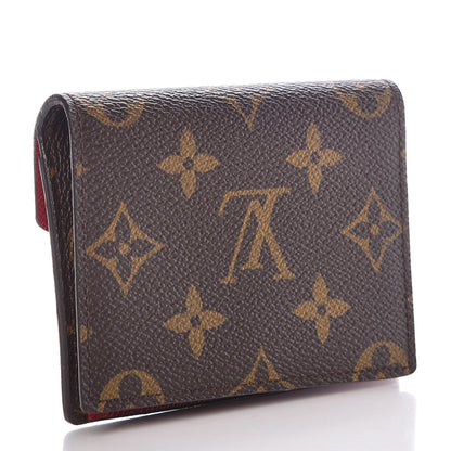 Louis Vuitton Monogram Compact Marie Wallet Rouge 3 of 8
