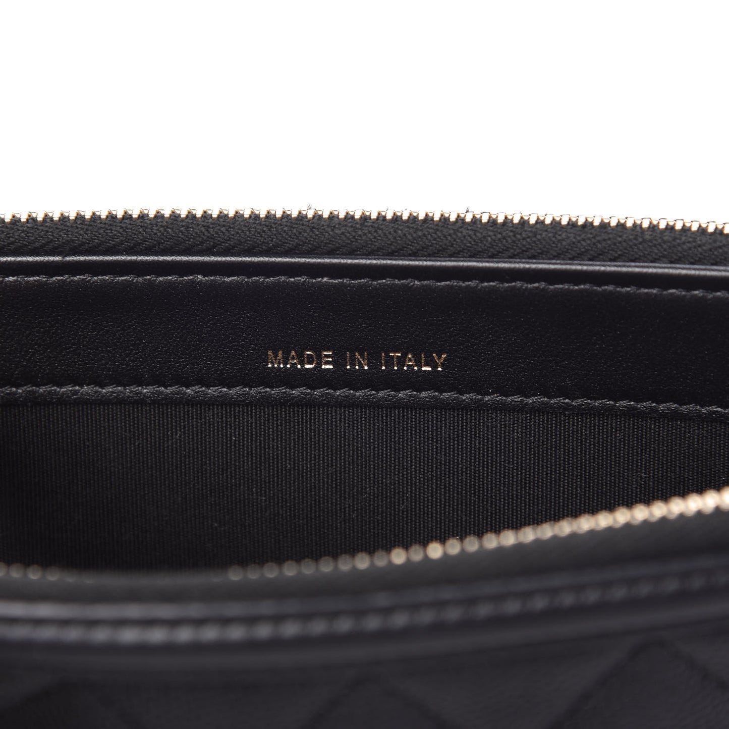 Caviar Quilted CC Filigree Clutch With Chain Black