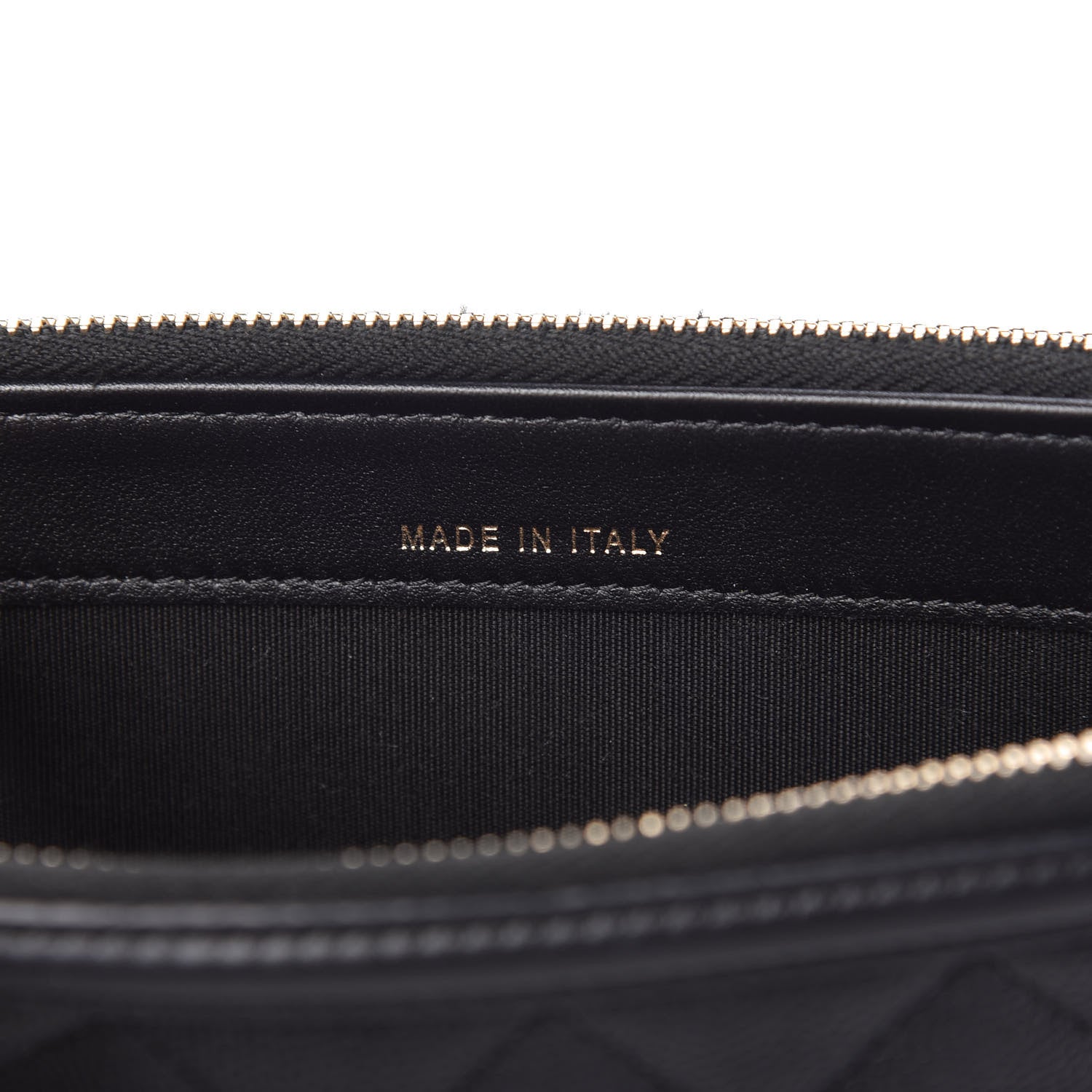 Chanel Caviar Quilted CC Filigree Clutch With Chain Black 9 of 12