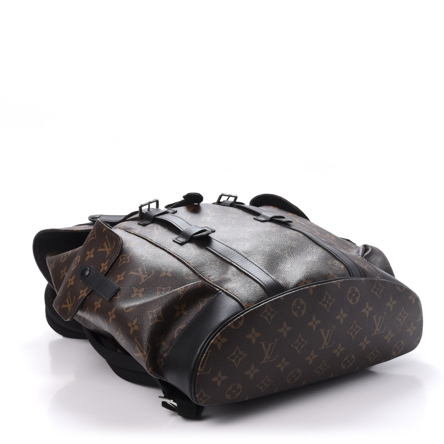 Louis Vuitton Monogram Macassar Christopher PM Backpack 3 of 9