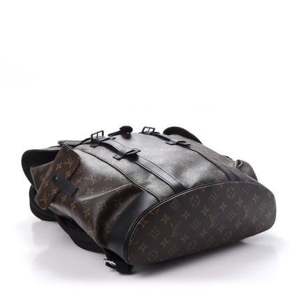 Louis Vuitton Monogram Macassar Christopher PM Backpack 3 of 9