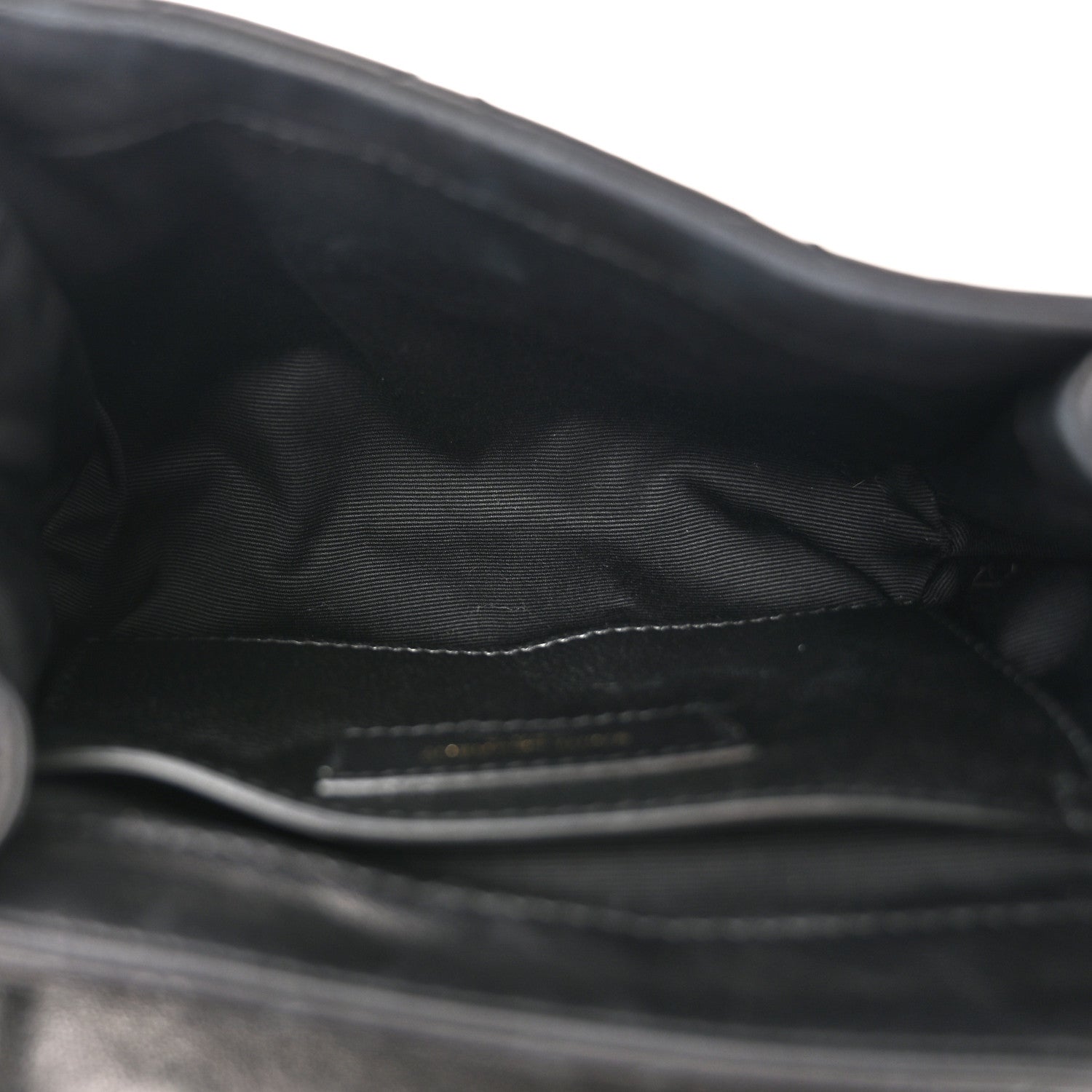Saint Laurent Lambskin Quilted Monogram Mini Nolita Black 5 of 10