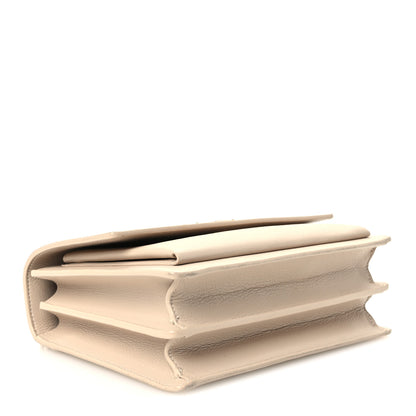 Saint Laurent Grained Calfskin Medium Monogram Sunset Beige 4 of 11