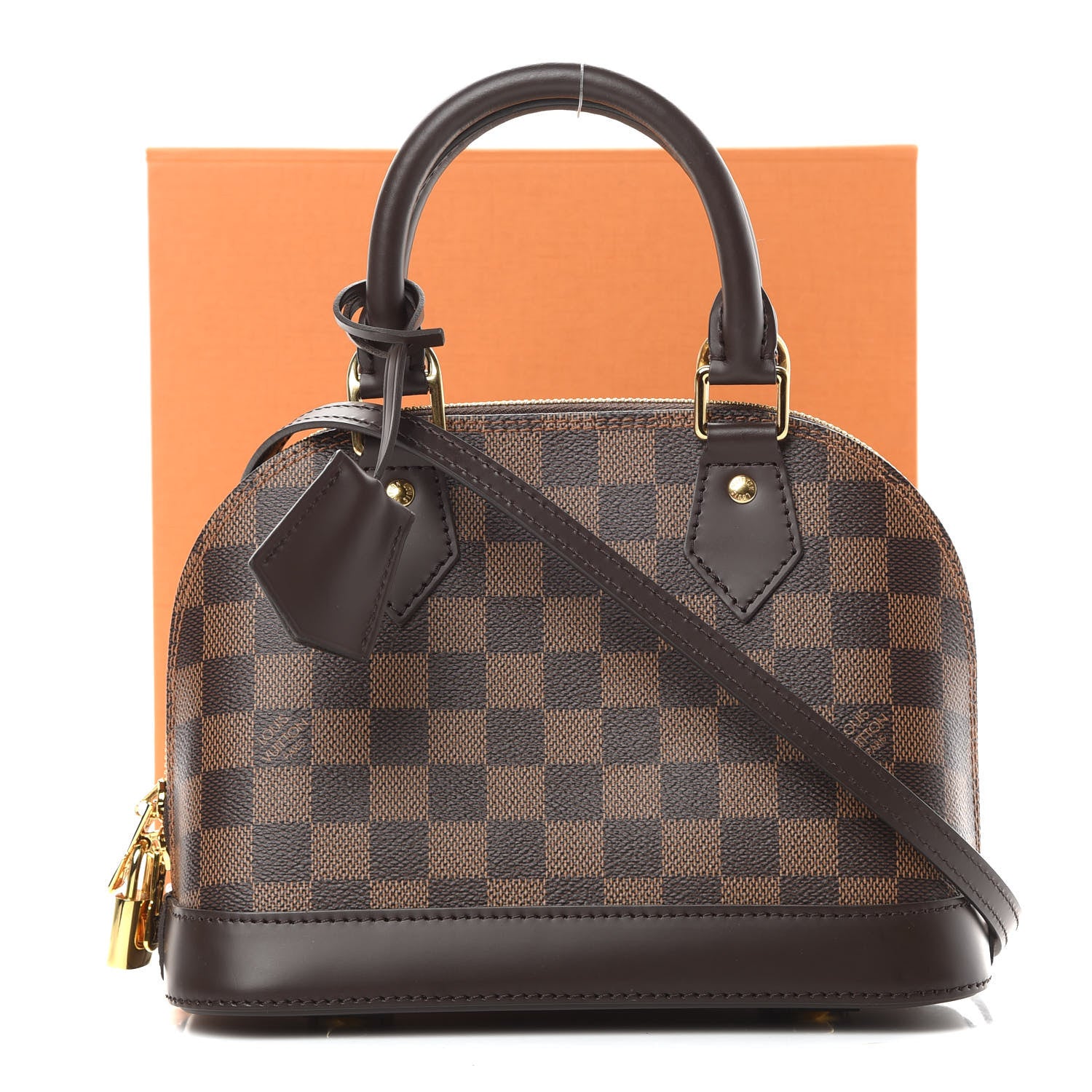 Louis Vuitton Damier Ebene Alma BB 11 of 11