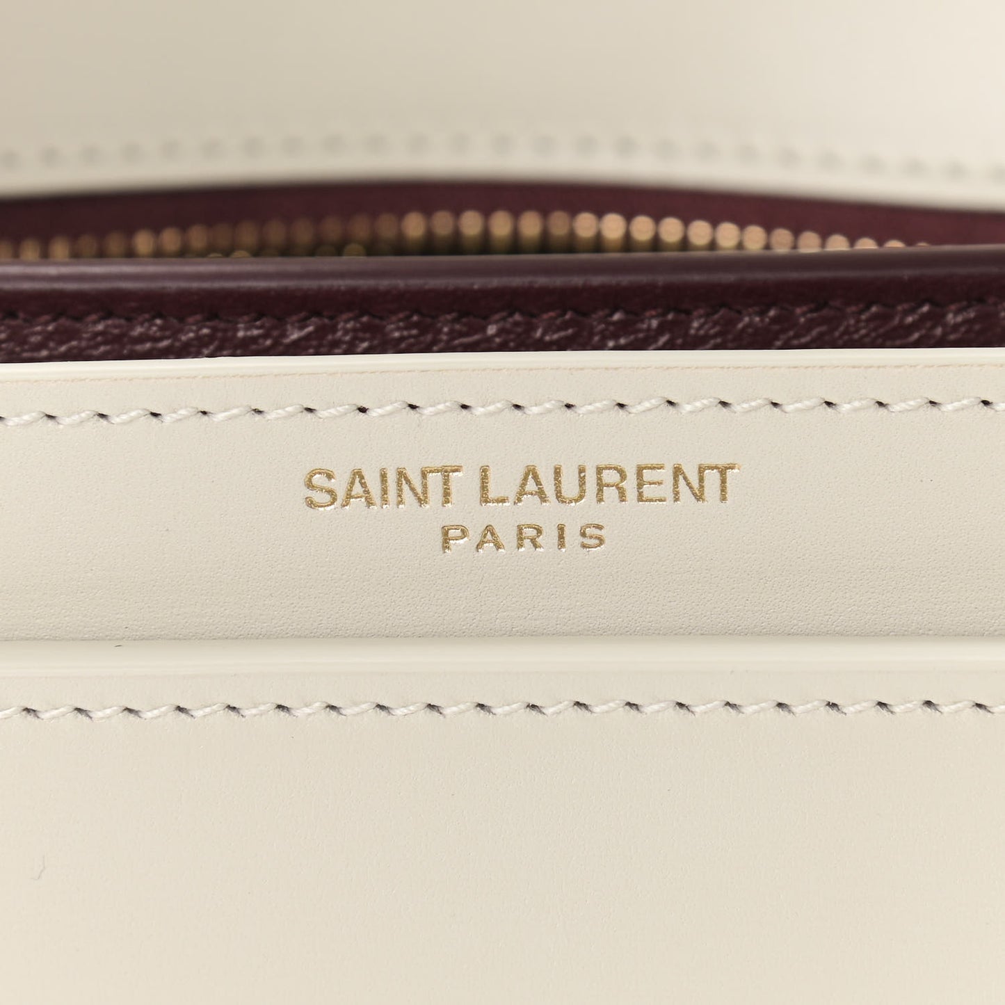 Smooth Calfskin Monogram Cassandra Clasp Bag Crema Soft