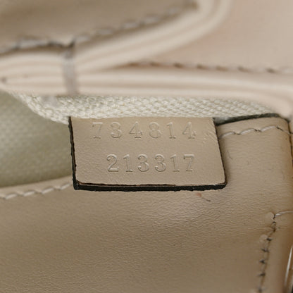 Gucci Calfskin Matelasse Monochrome GG Marmont Crossbody Shoulder Bag White 7 of 11