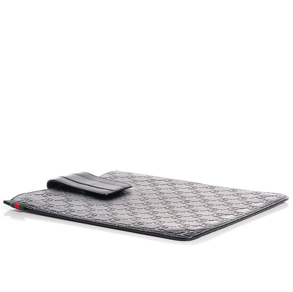 Gucci Rubber Guccissima Leather iPad Case Black 4 of 5