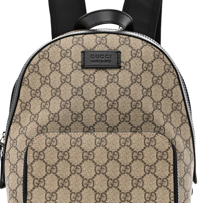 Gucci GG Supreme Monogram Small Eden Day Backpack Black 9 of 11