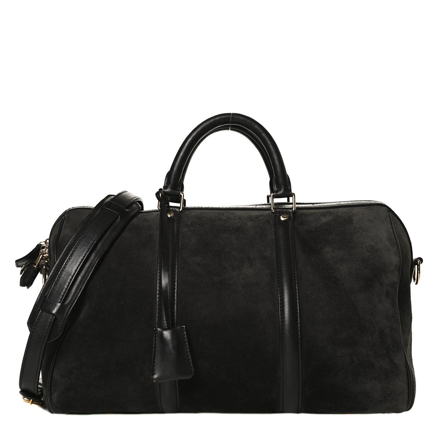 Suede Calfskin SC Bag MM Asphalt