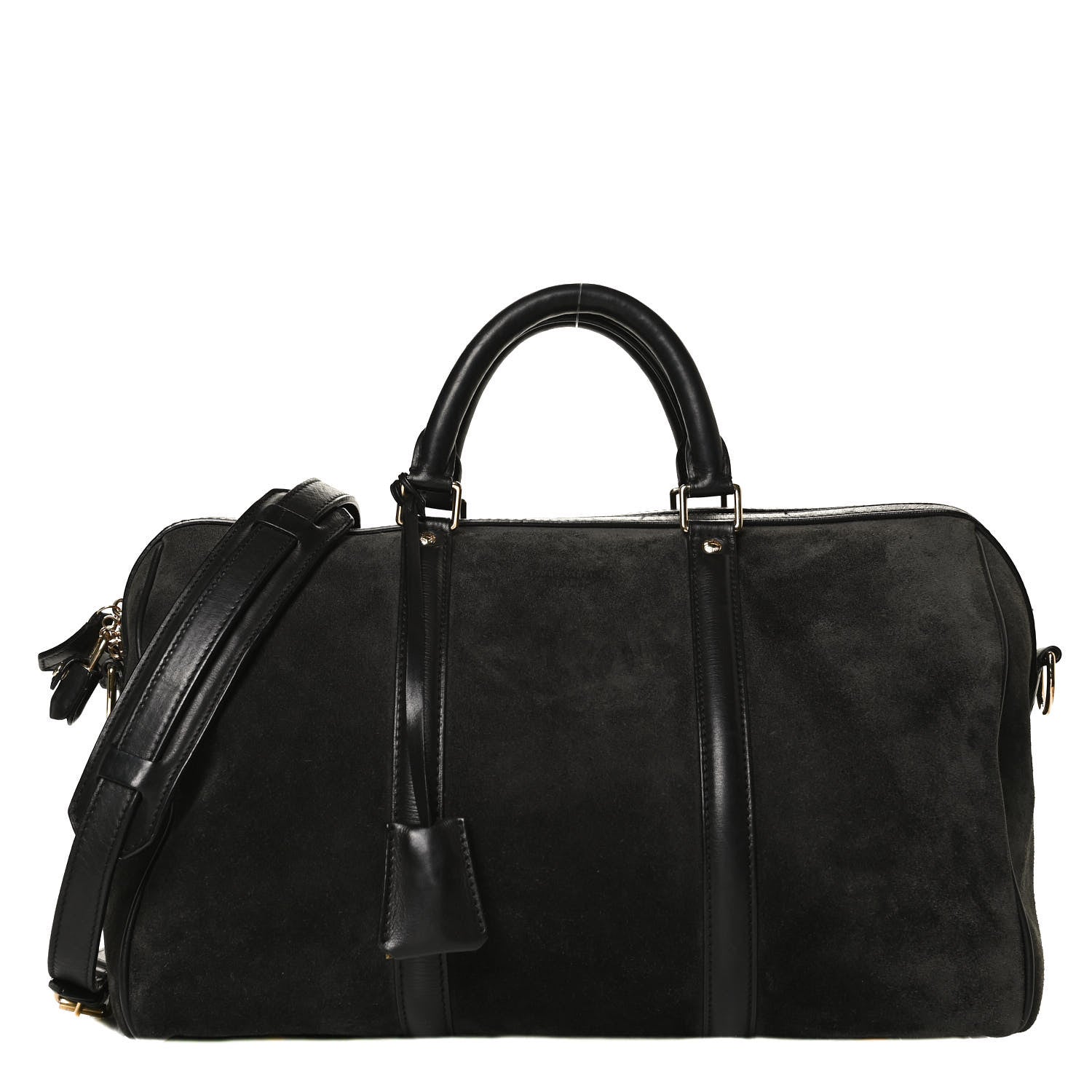 Louis Vuitton Suede Calfskin SC Bag MM Asphalt 1 of 12