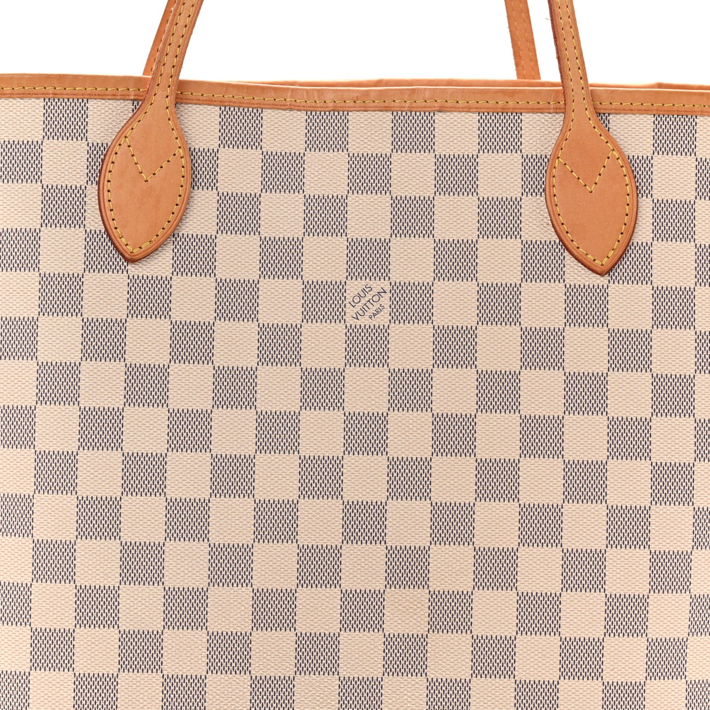 Damier Azur Neo Neverfull MM Rose Ballerine