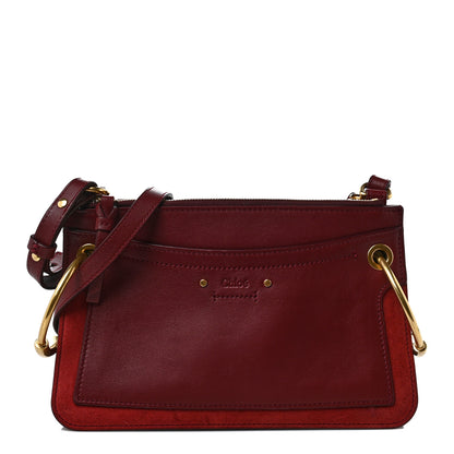 Chloe Calfskin Suede Roy Bag Plum Purple 1 of 9