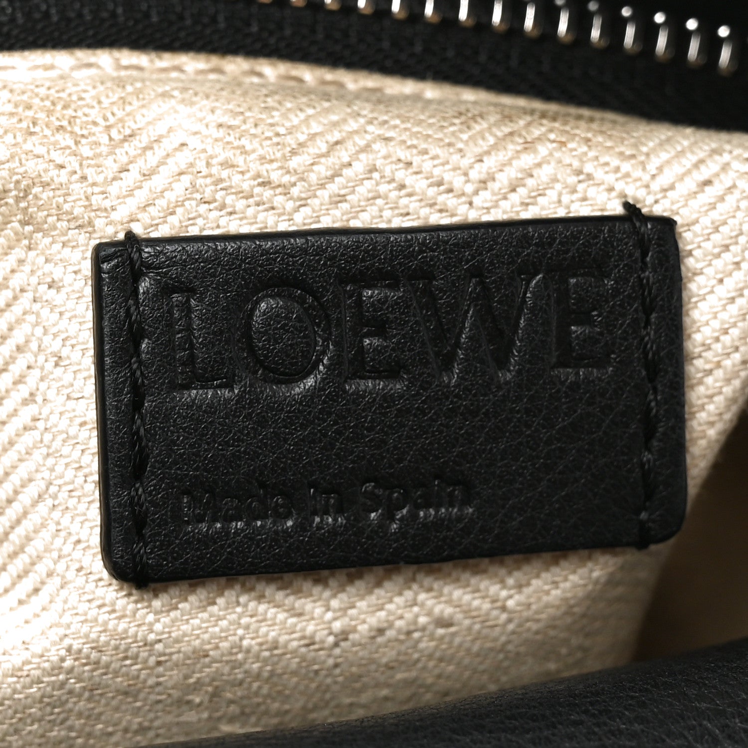 Loewe Calfskin Small Puzzle Bag Black 6 of 9