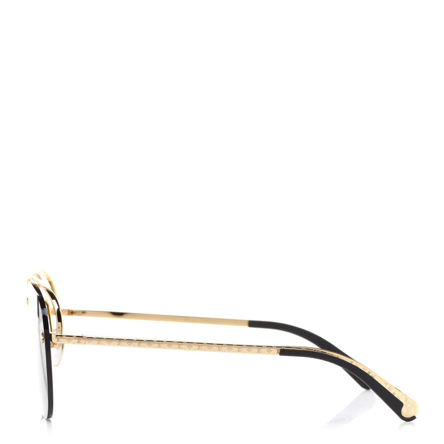 Metal Monogram Grease Sunglasses Z1172W Gold