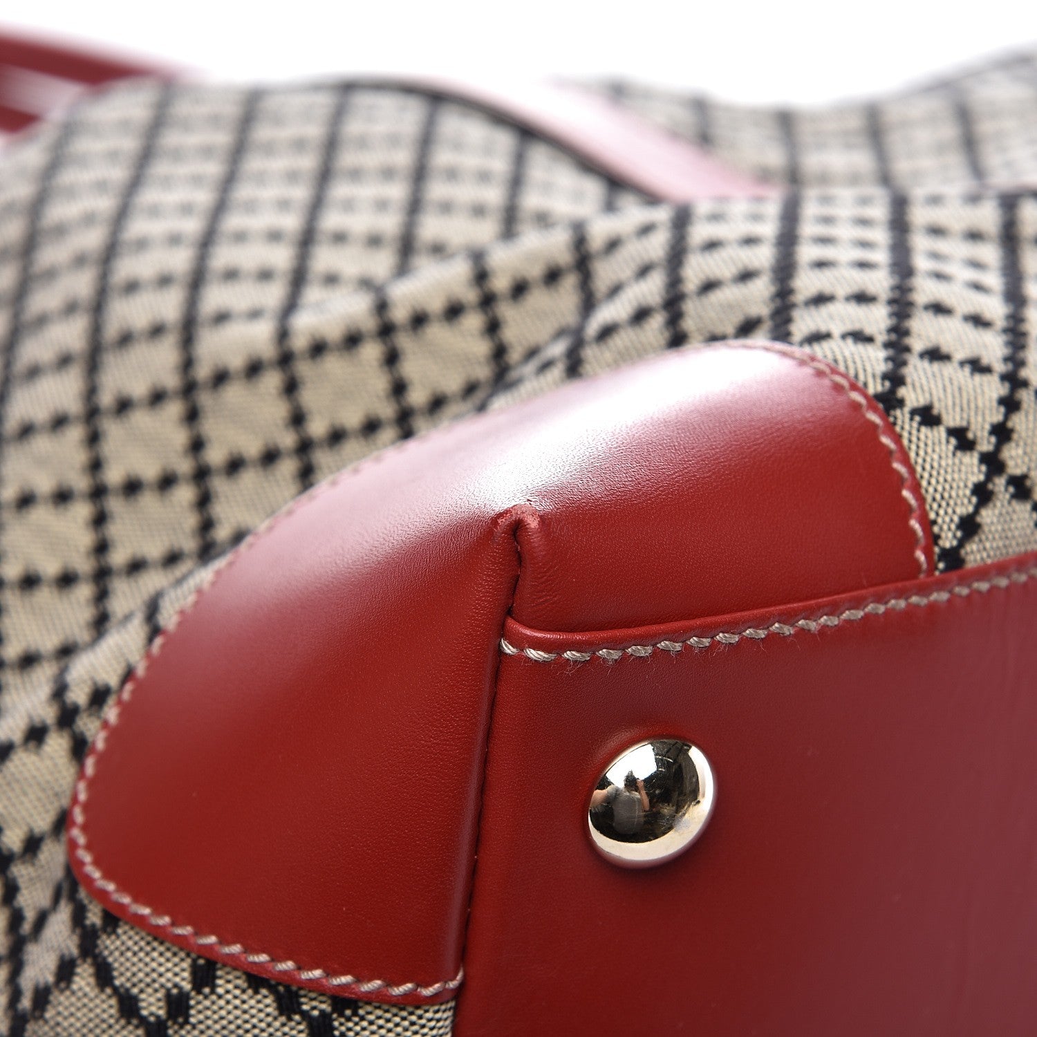 Gucci Diamante Medium Joy Tote Bag Red 9 of 11