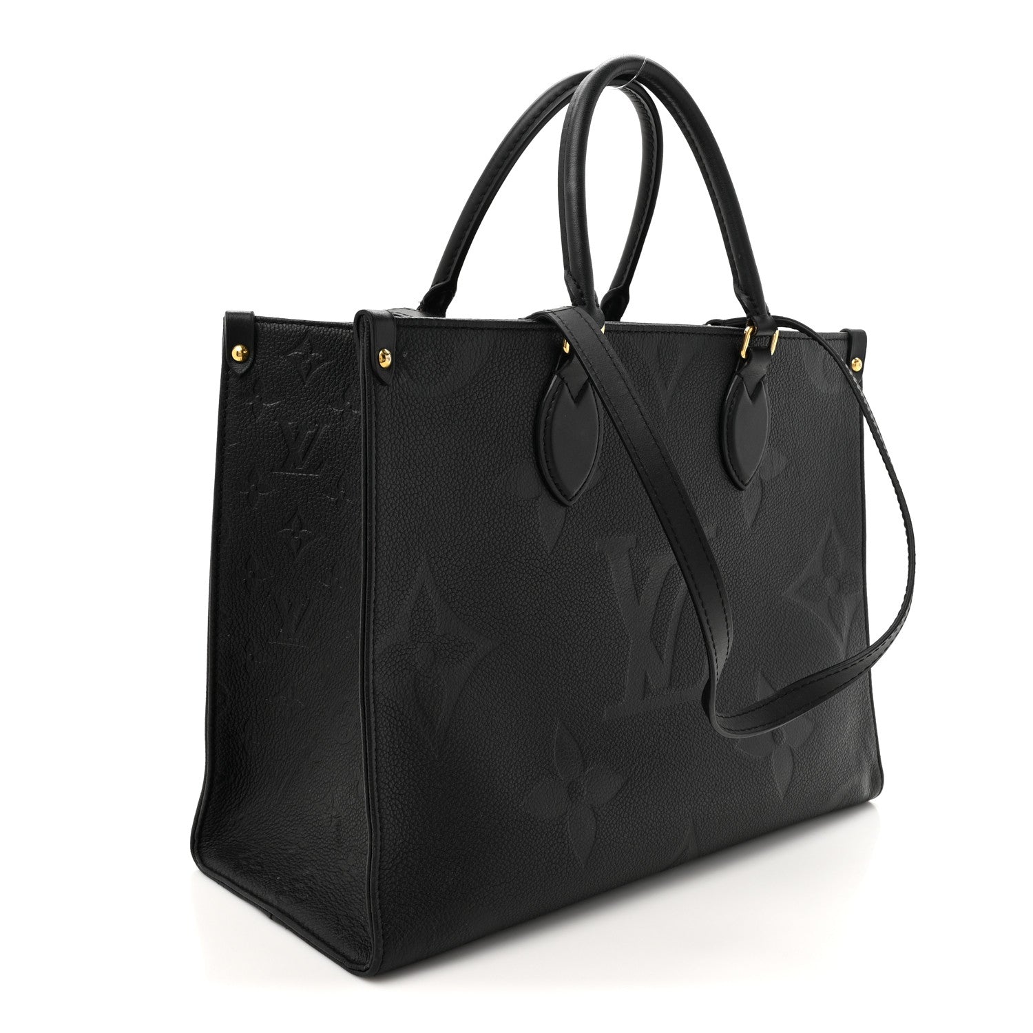 Louis Vuitton Empreinte Monogram Giant Onthego PM Black 3 of 16